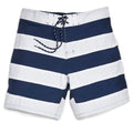 Basque Boardshort Navy & White
